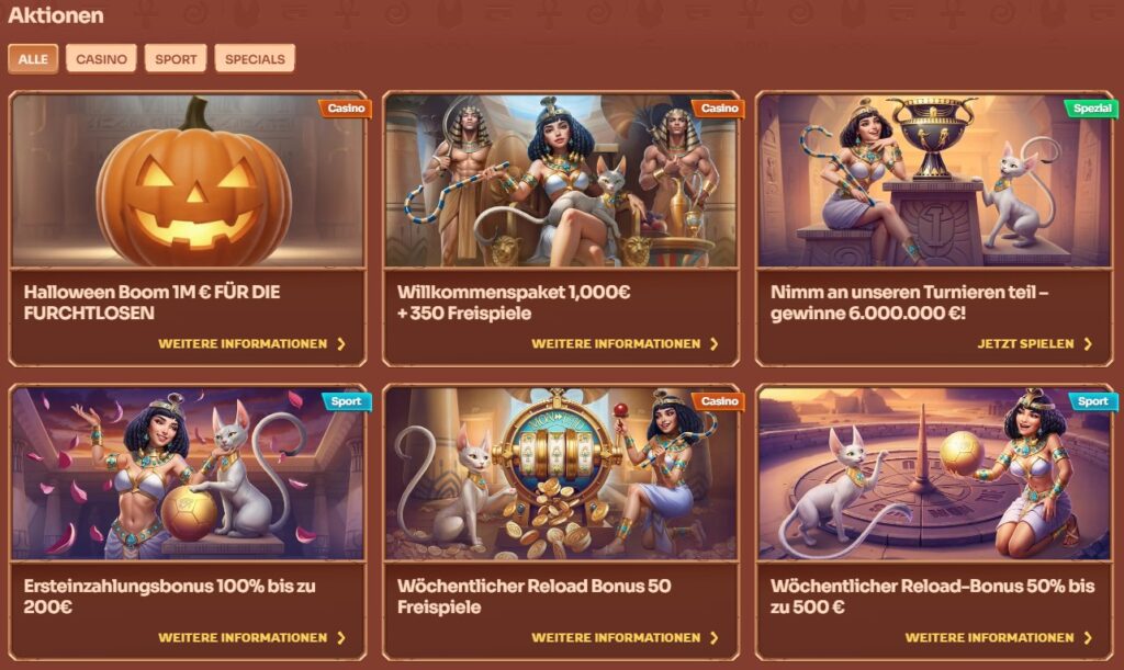 Attraktive Bonusangebote und Sonderaktionen